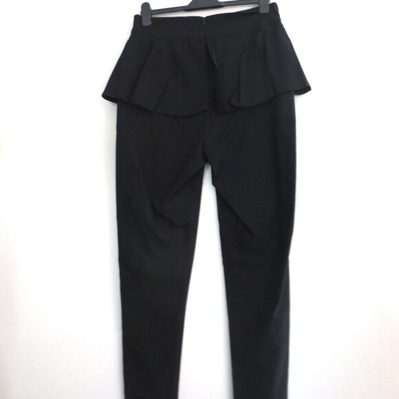 Unique Vintage High-rise Peplum Skinny Pant - Picture 3 of 6